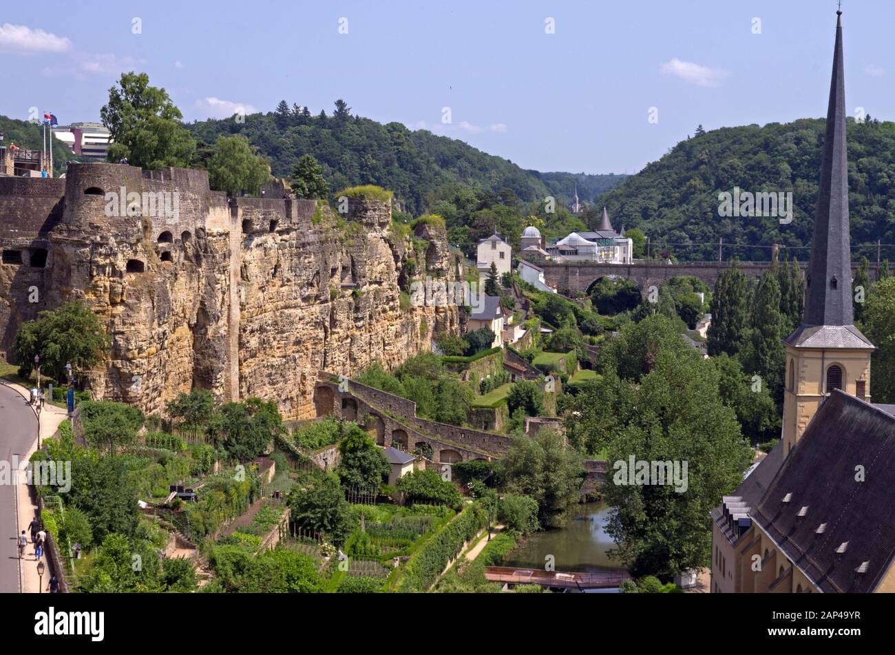 Bock Casemates, Luxemburg-Stadt Stockfoto