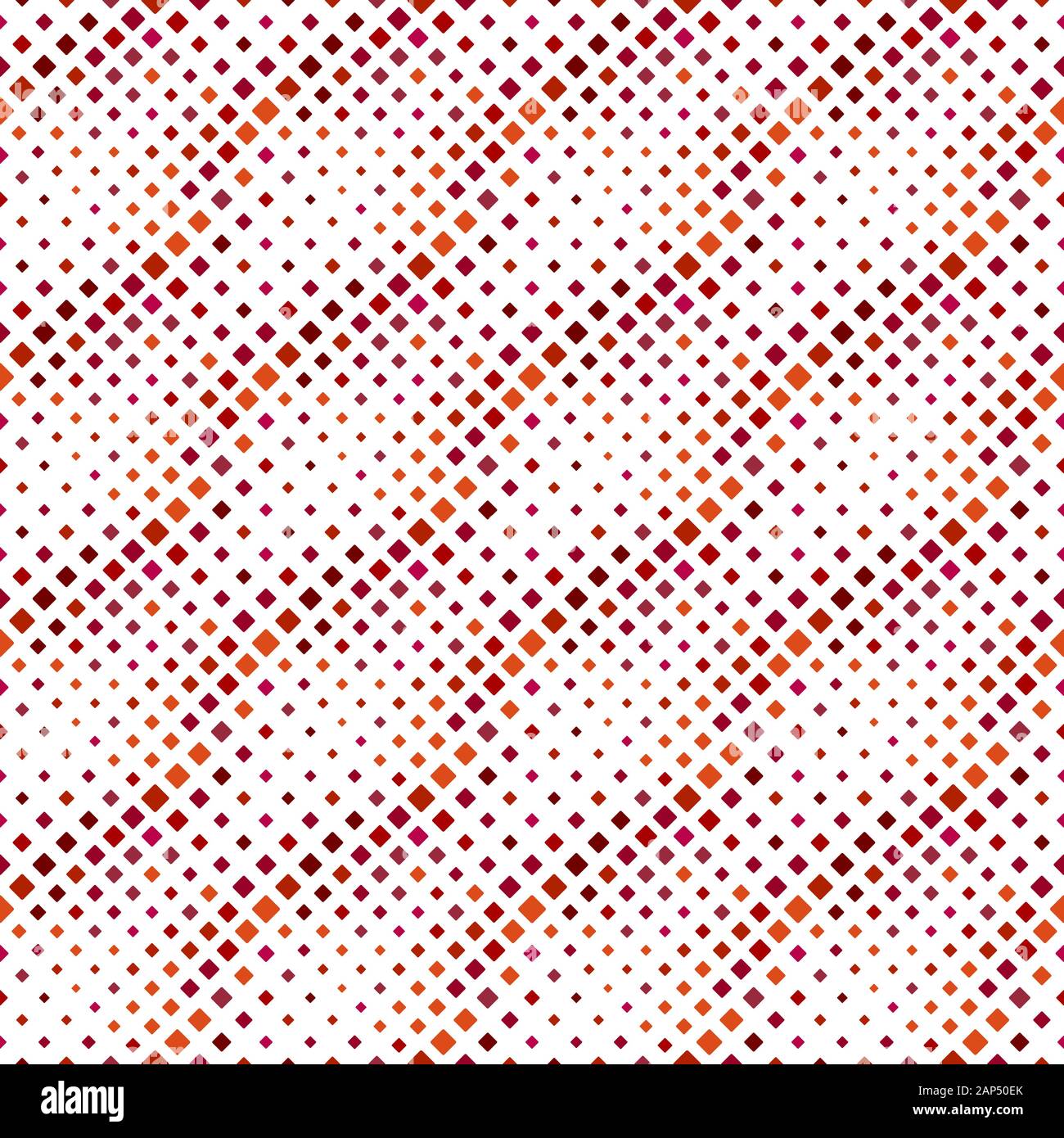 Diagonale abgerundetes Quadrat Muster Hintergrund - abstrakte farbenfrohe vektor design Stock Vektor