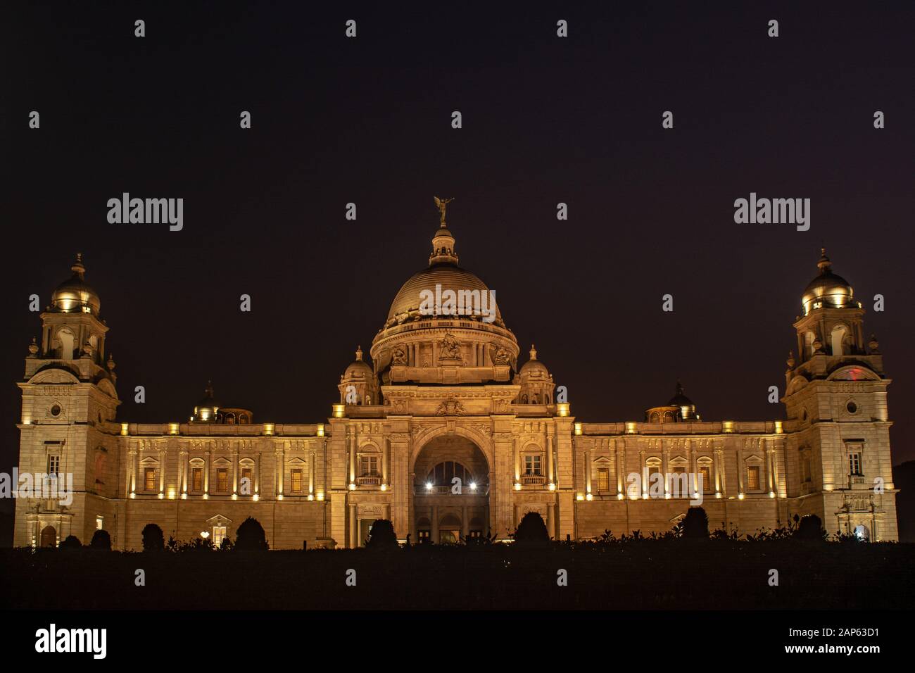 Das Victoria Memorial in Kolkata, Indien Stockfoto