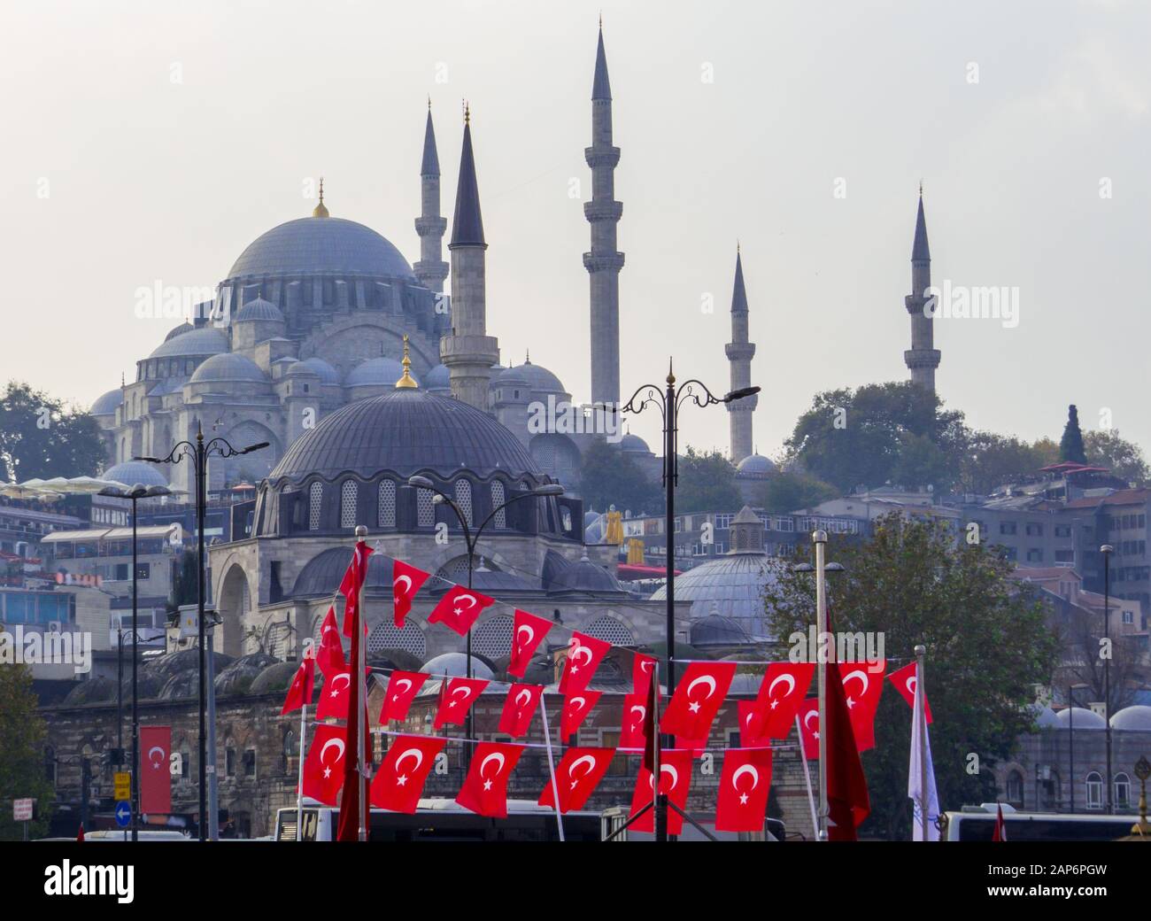 Blick auf die Altstadt von Istanbul, Türkei Stockfoto