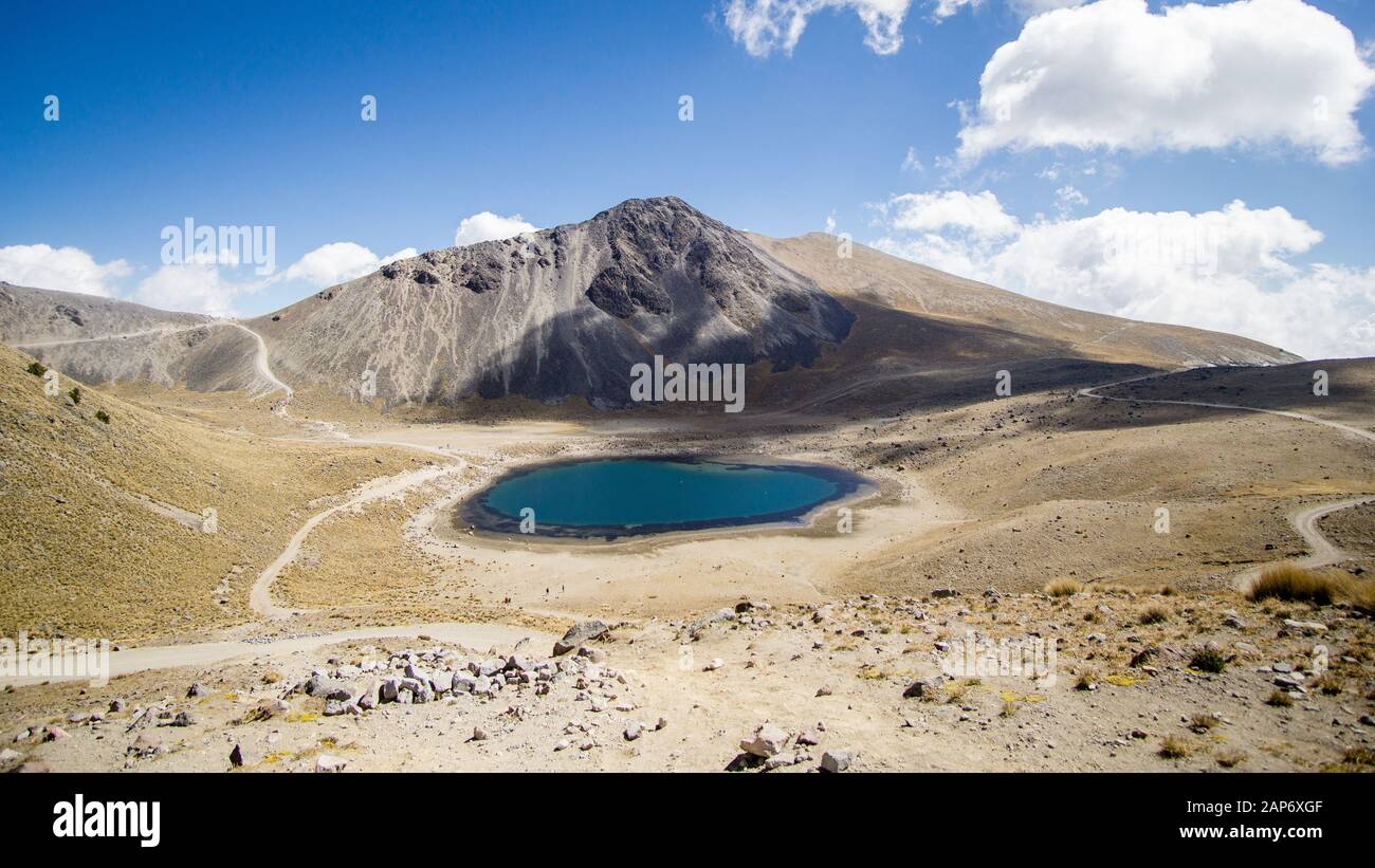 Lago de la Luna, Nevado de Toluca, Mexiko Stockfoto