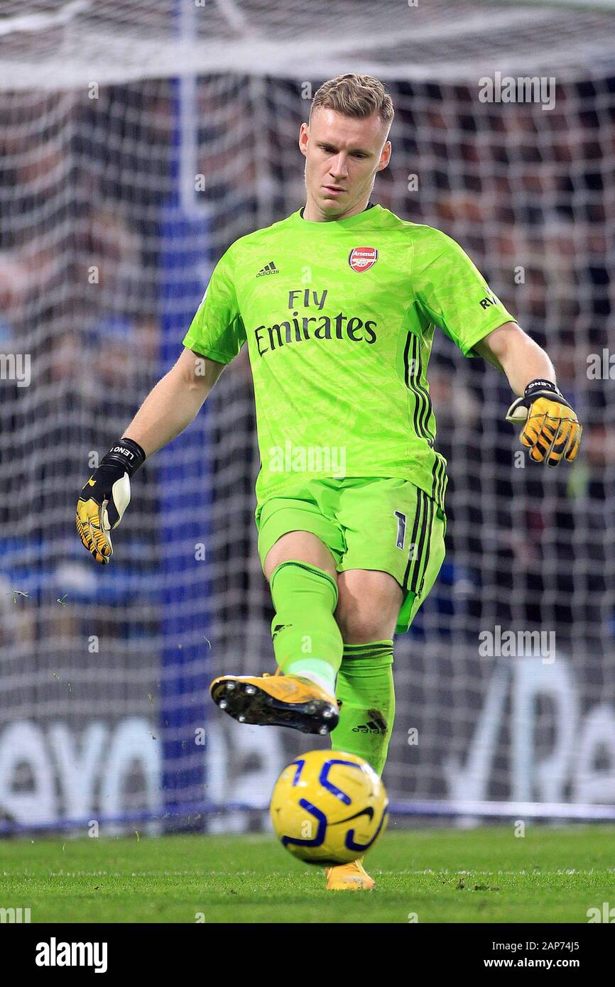 London Grossbritannien 21 Jan 2020 Bernd Leno Der Torwart Von Arsenal In Aktion Premier League Match Chelsea V Arsenal An Der Stamford Bridge In London Am Dienstag Den 21 Januar 2020 Dieses