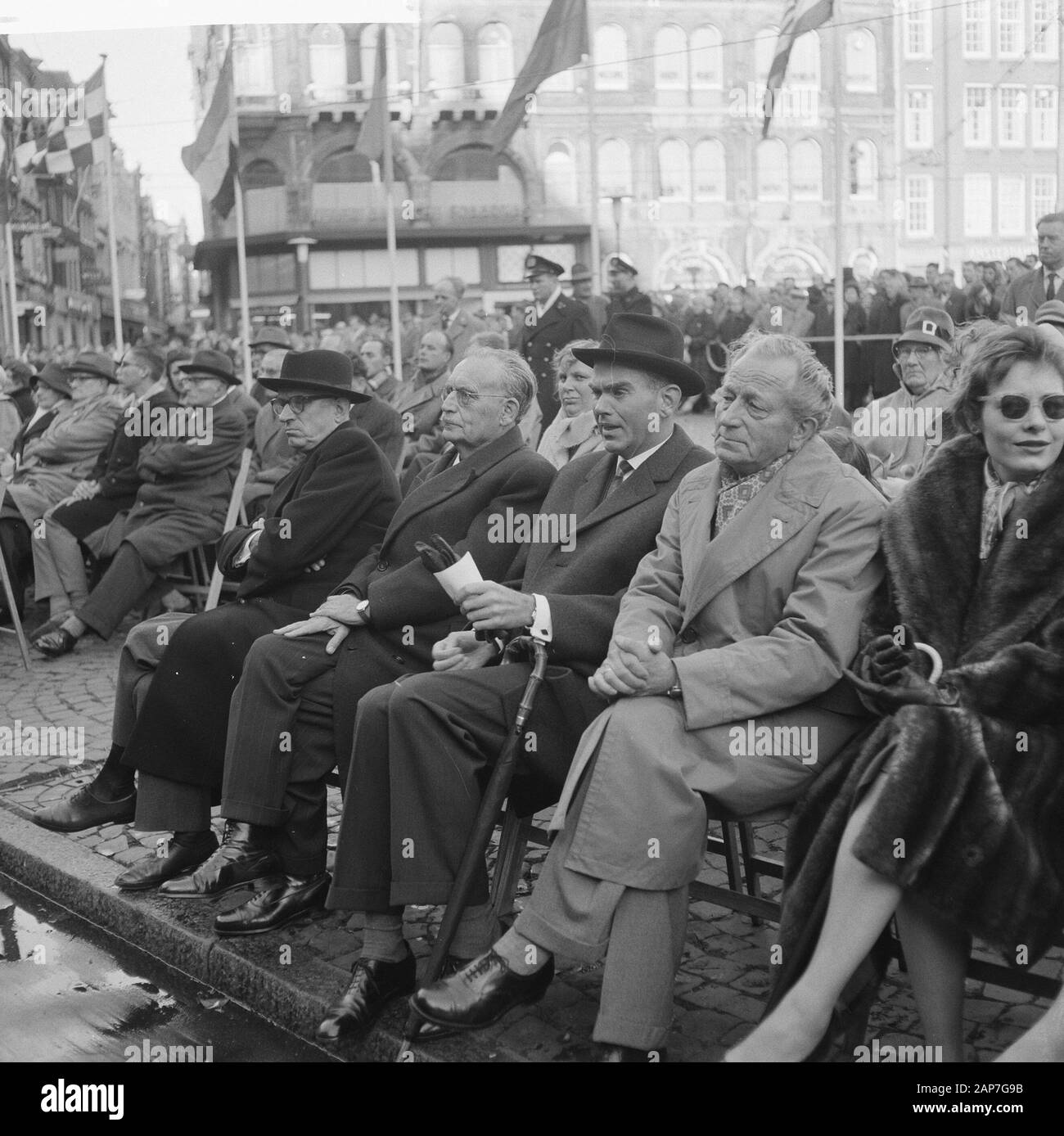 Tag der Vereinten Nationen in Amsterdam Datum: 29.Oktober 1961 Ort: Amsterdam, Noord-Holland Persönlicher Name: Tag der Vereinten Nationen Stockfoto