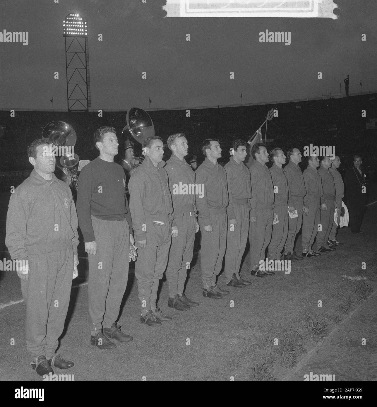 Beufica gegen Real Madrid 5-3 Team Real Madrid Datum: Mai 2, 1962 Keywords: Mannschaften, Sport, Fußball Name der Einrichtung: Real Madrid Stockfoto