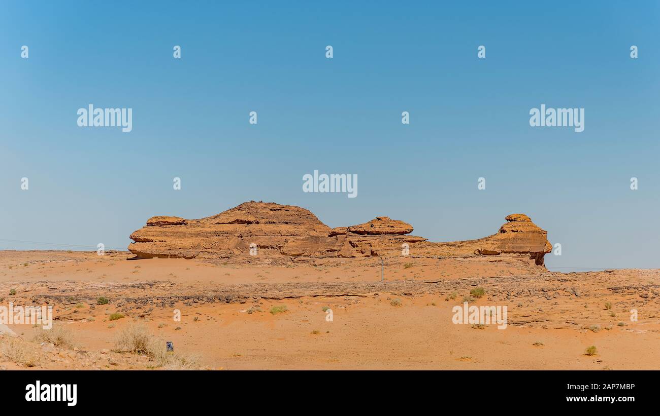 Wüste Felsformationen Stockfoto