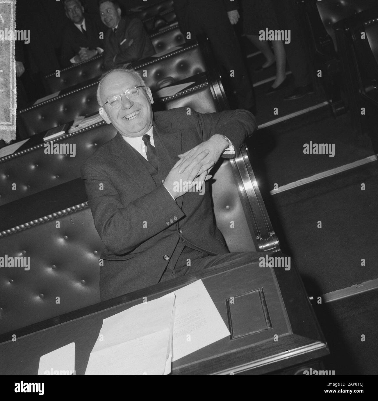 Die Kabinettskrise im Repräsentantenhaus, Vondeling Datum: 1. März 1965 Schlüsselwörter: KABINETSCRISIS Stockfoto