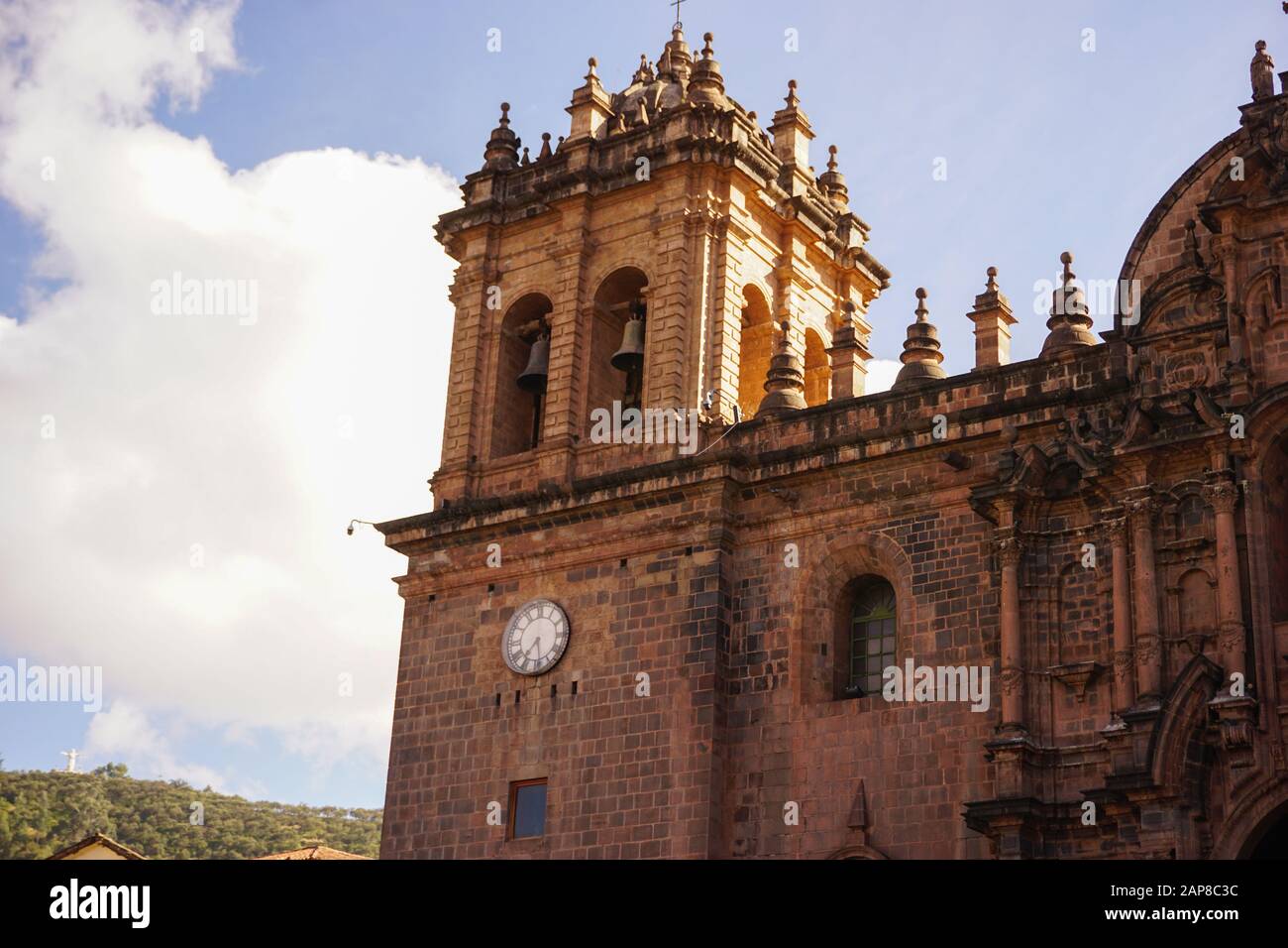 Cusco-Kathedrale am Hauptplatz von Cusco in Peru Stockfoto