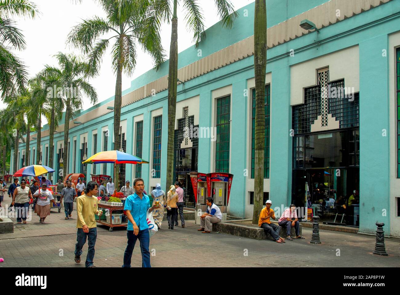 Pasar Seni, Kuala Lumpurs restaurierter Zentralmarkt von 1936, Malaysia Stockfoto