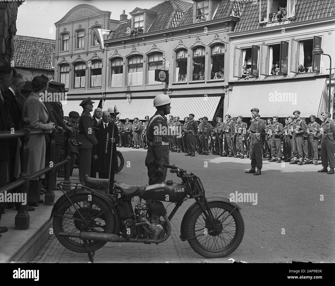 Adoption Second Division von Hoorn Datum: 21. Mai 1947 Ort: Hoorn, Noord-Holland Schlüsselwörter: Adoption, Second Devision Stockfoto