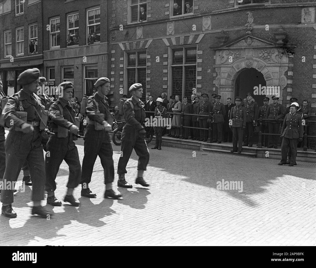 Adoption Second Division von Hoorn Datum: 21. Mai 1947 Ort: Hoorn, Noord-Holland Schlüsselwörter: Adoption, Second Devision Stockfoto