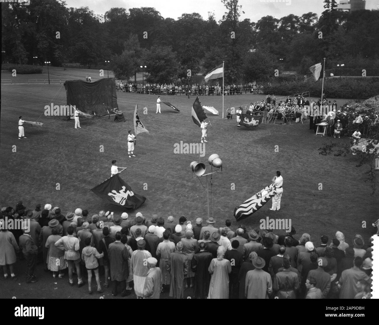 Belgischer Tag am Floriade Datum: 2. September 1960 Name Der Einrichtung: Floriade Stockfoto