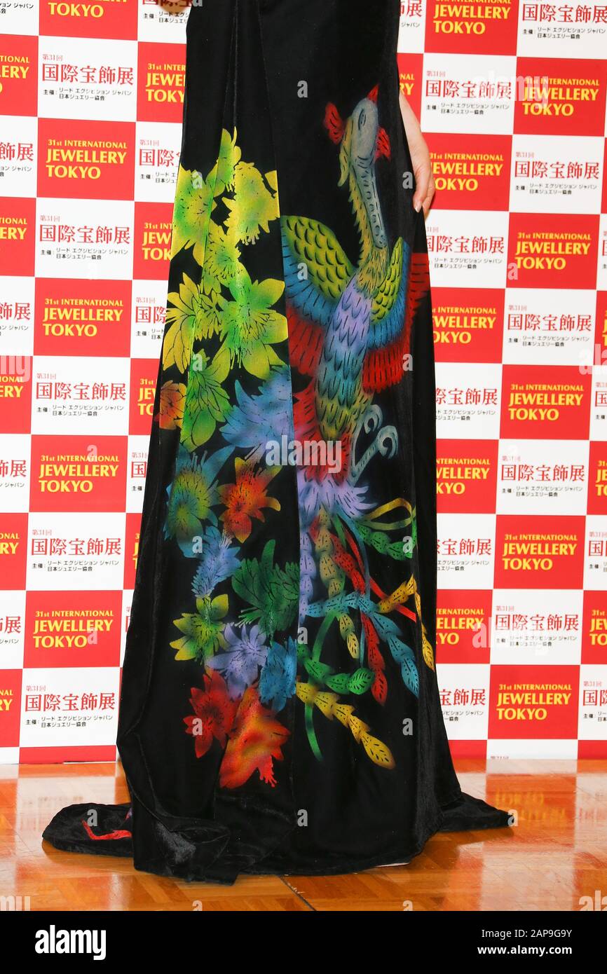 Die japanische Schauspielerin Norika Fujiwara nimmt am 21. Januar 2020