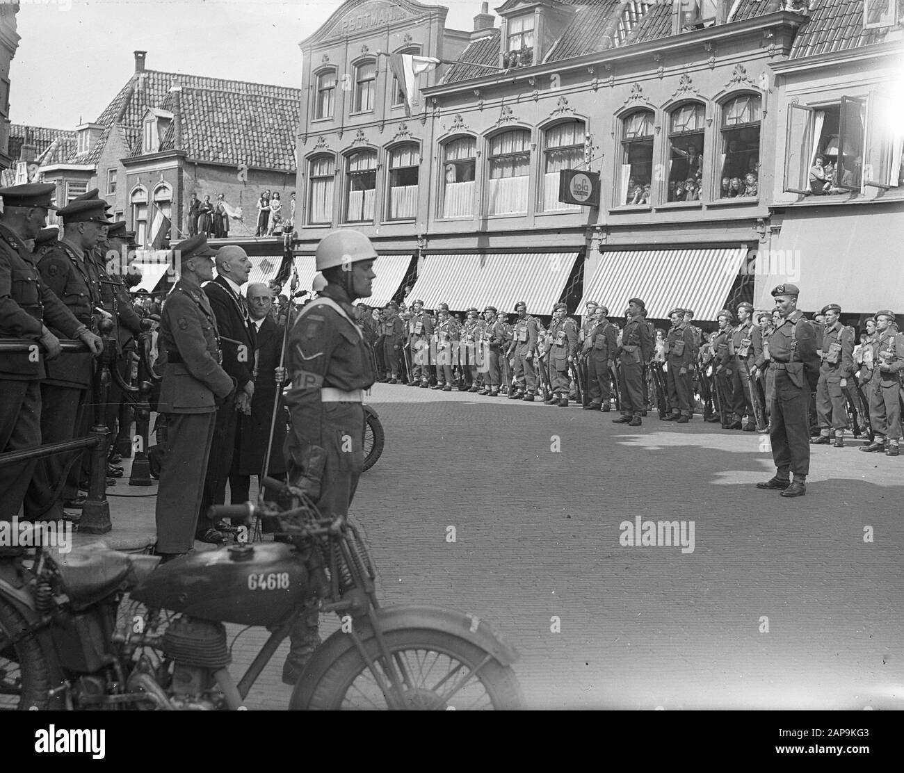 Adoption Second Division von Hoorn Datum: 21. Mai 1947 Ort: Hoorn, Noord-Holland Schlüsselwörter: Adoption, Second Devision Stockfoto