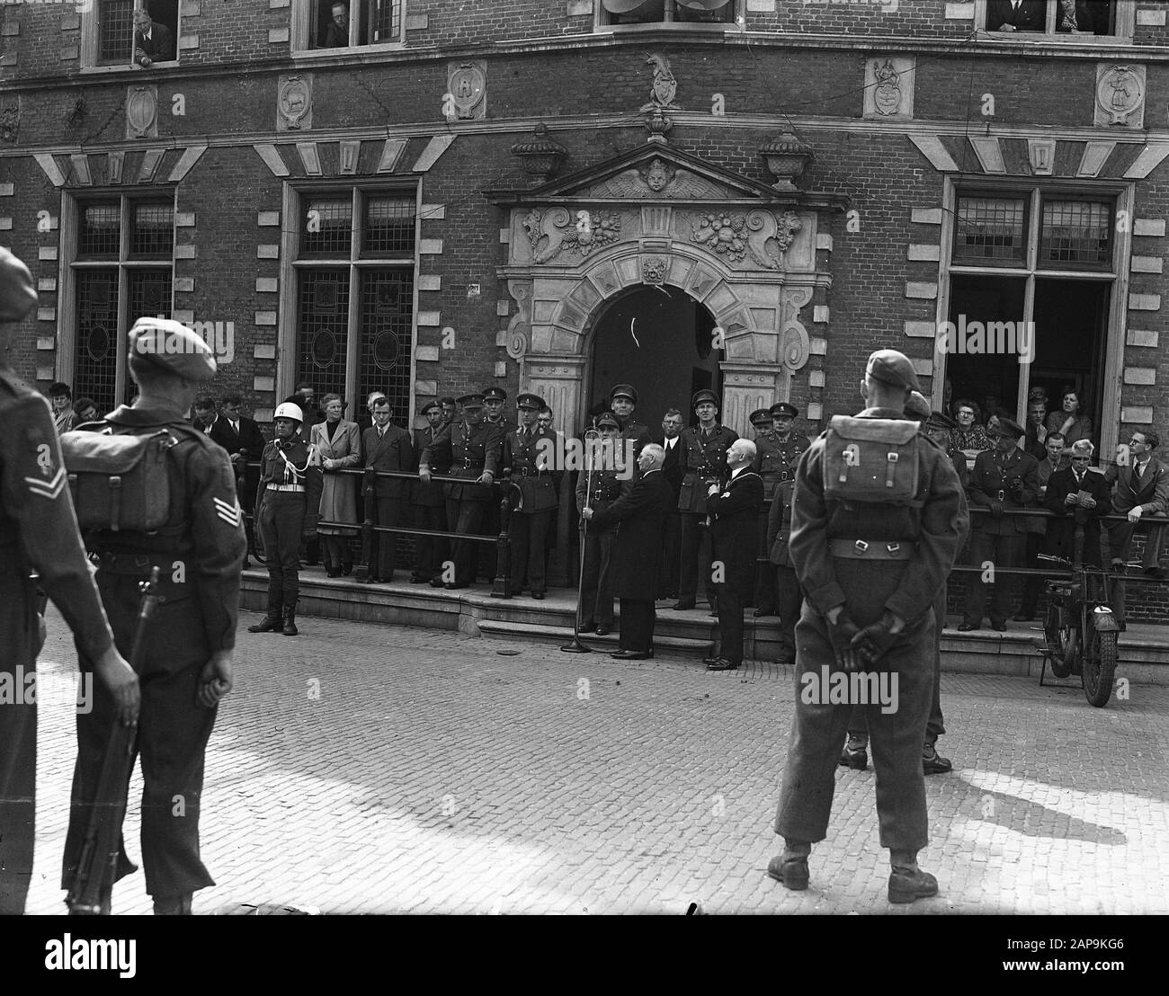 Adoption Second Division von Hoorn Datum: 21. Mai 1947 Ort: Hoorn, Noord-Holland Schlüsselwörter: Adoption, Second Devision Stockfoto