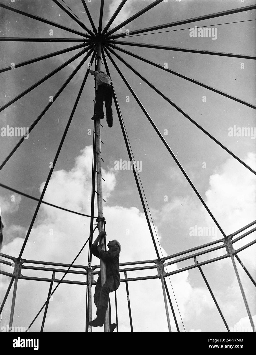 Zirkus Mikkenie Datum: 29. September 1948 Stockfoto