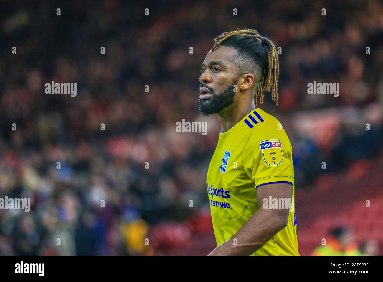 Januar 2020, Riverside Stadium, Middlesbrough, England; Sky Bet Championship, Middlesbrough V Birmingham City: Jacques Maghoma (19) von Birmingham City während des Spiels Stockfoto