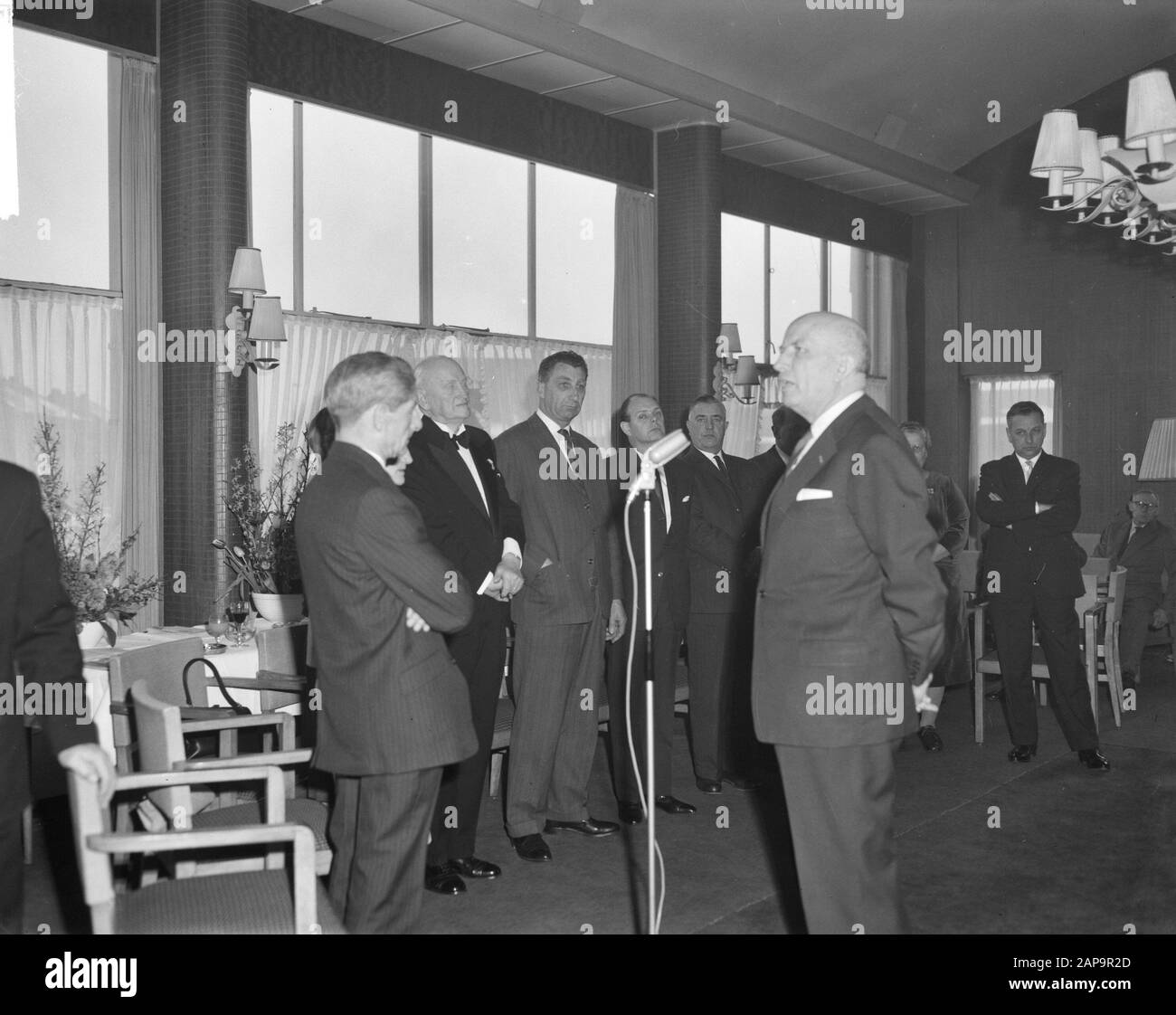 60. Jahrestag Amsterdamse Turnbond Datum: 16. Februar 1963 Stichwörter: Jubilea Stockfoto