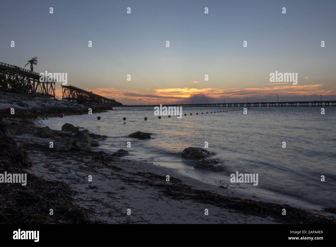 Baia Honda State Park Stockfoto