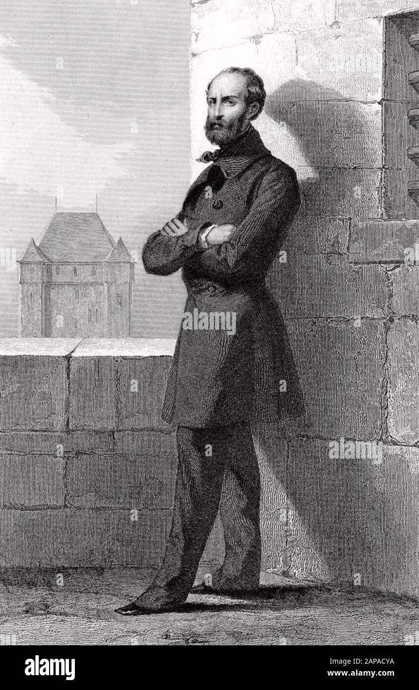 Armand BARBÈS (180-9-189780) französischer republikanischer Revolutionär Stockfoto