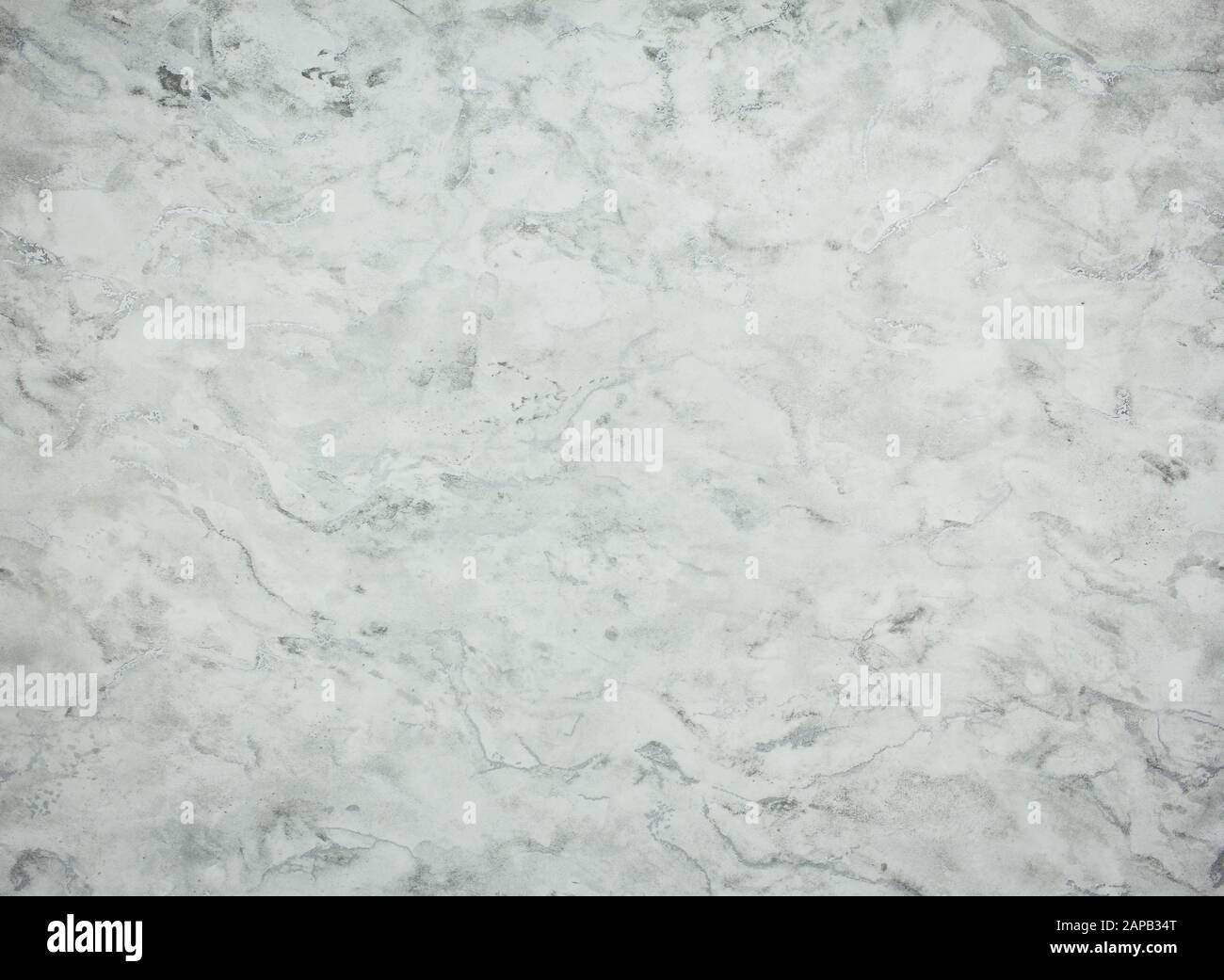 Top View of Marble Work Top mit silberfarbenem Schimmer - Präsentation, Hintergrund anzeigen, Raum Für Text Stockfoto