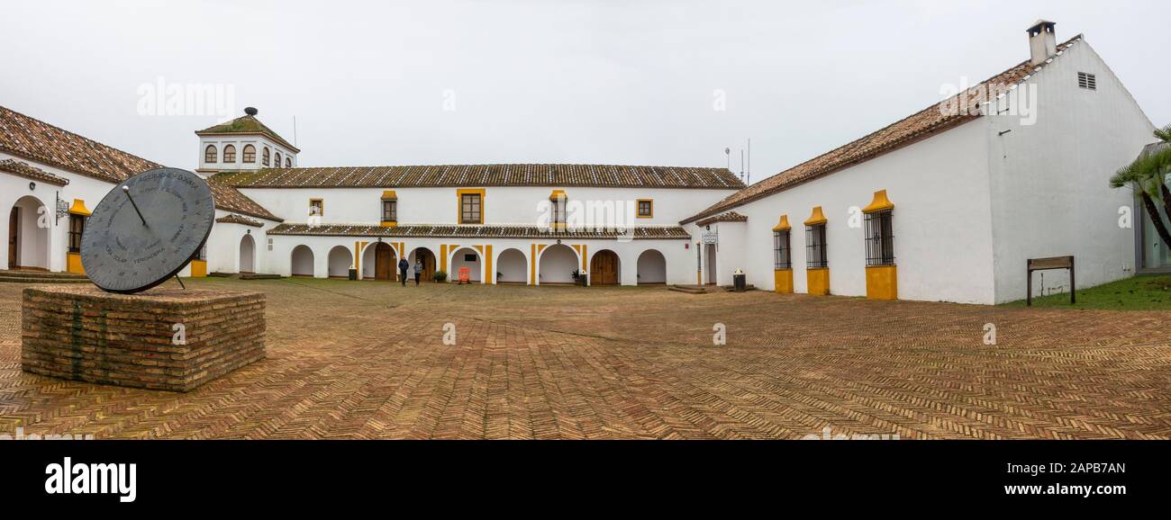 Besucherzentrum El Acebuche Nationalpark von Doñana, Andalusien, Huelva, Spanien. Stockfoto