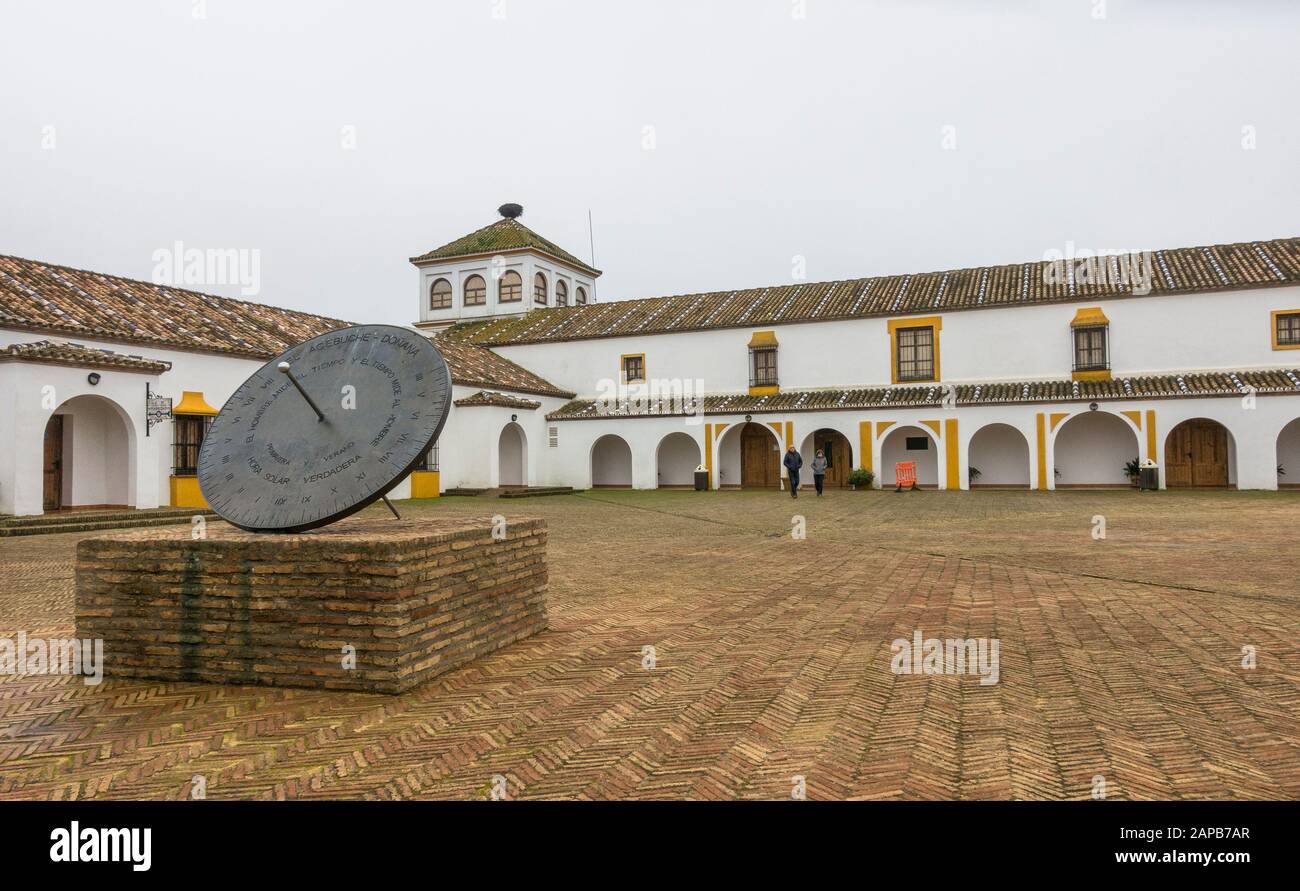 Besucherzentrum El Acebuche Nationalpark von Doñana, Andalusien, Huelva, Spanien. Stockfoto
