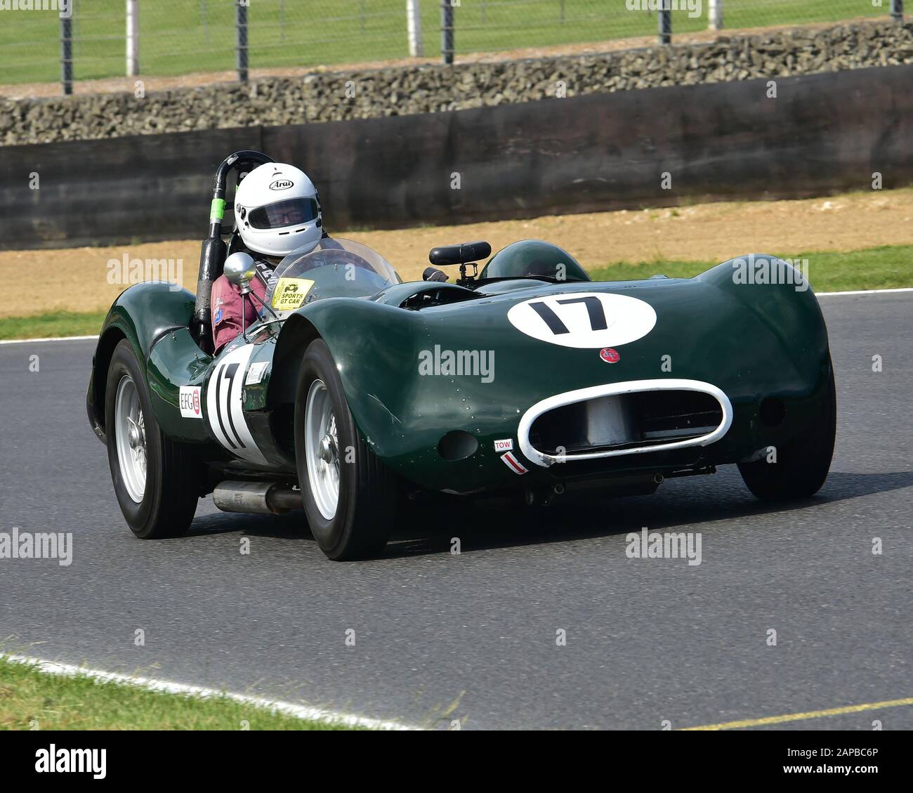 Alex Quattlebaum, Leco Sports, HSCC Historic Road Sports Championship, Production Sports and GT Cars, 1947 bis 1969, HSCC Legends of Brands Hatch Super Stockfoto