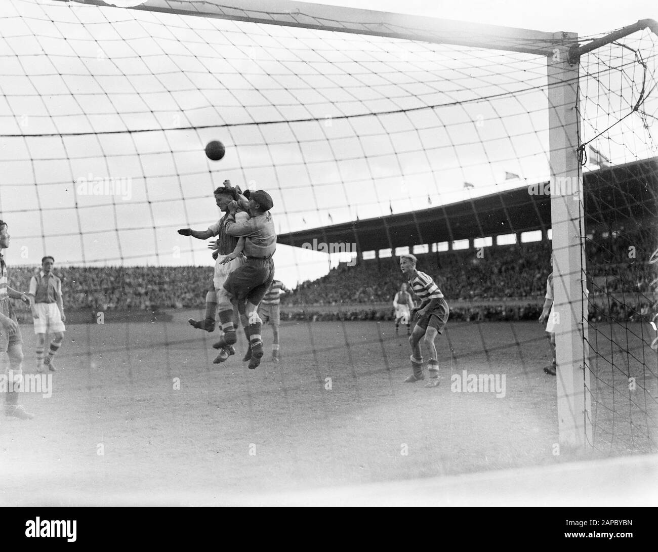 AJAX versus Xerxes 3-2 Datum: 18. Oktober 1947 Name Der Institution: Xerxes Stockfoto