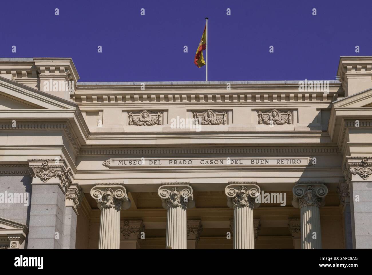 Museo del Prado, Madrid, Spanien Stockfoto