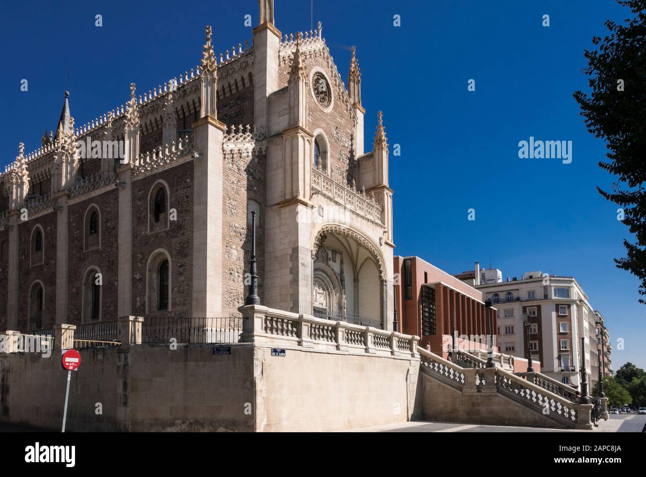 San Jeronimo de la Real Kirche, Madrid, Spanien Stockfoto