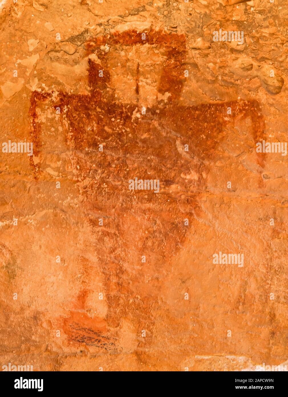 Piktogramm in Schlange Schlucht in der Nähe von Jacob Lake, arizona Stockfoto