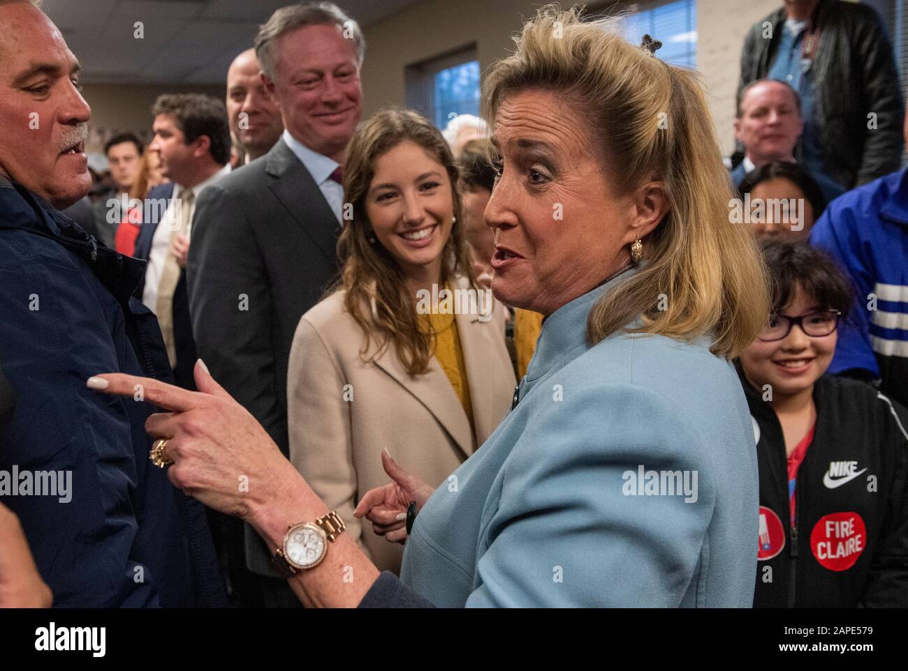 Missouri Congressfrau Ann Wagner (R-02) Kampagnen in der Vorstadt Saint Louis, MO USA, 5. November 2018. Stockfoto