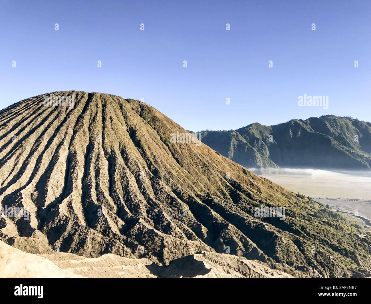 Bromo-Nationalpark, Probolinggo, Ostjava, Indonesien. Stockfoto