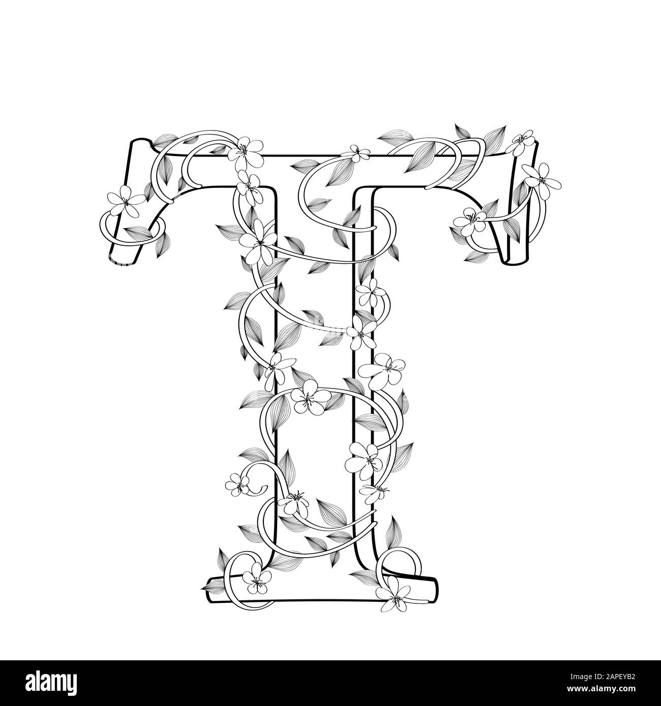 T Buchstabe Zum Ausmalen Stockfotos Und Bilder Kaufen Alamy