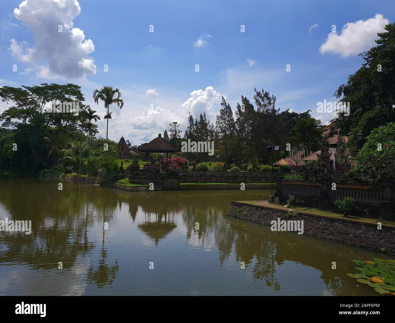 Pura Taman Ayun Tempel, Mengwi, Bali, Indonesien Stockfoto