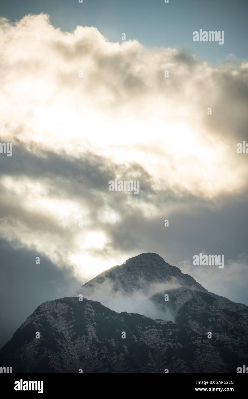 Julian Alps, Triglav National Park, Upper Carniola, Slowenien Stockfoto