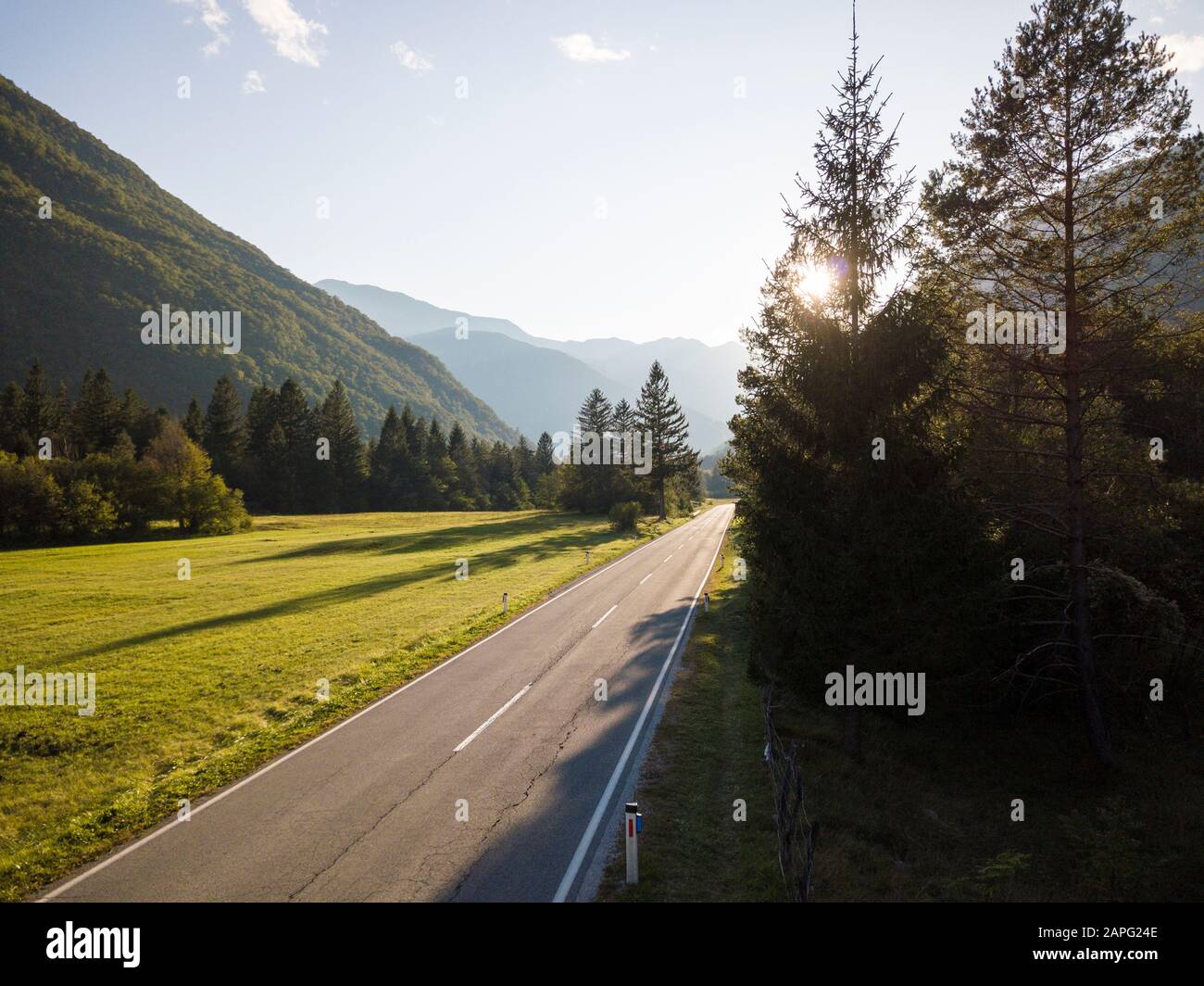 Autobahn, Triglav National Park, Upper Carniola, Slowenien Stockfoto