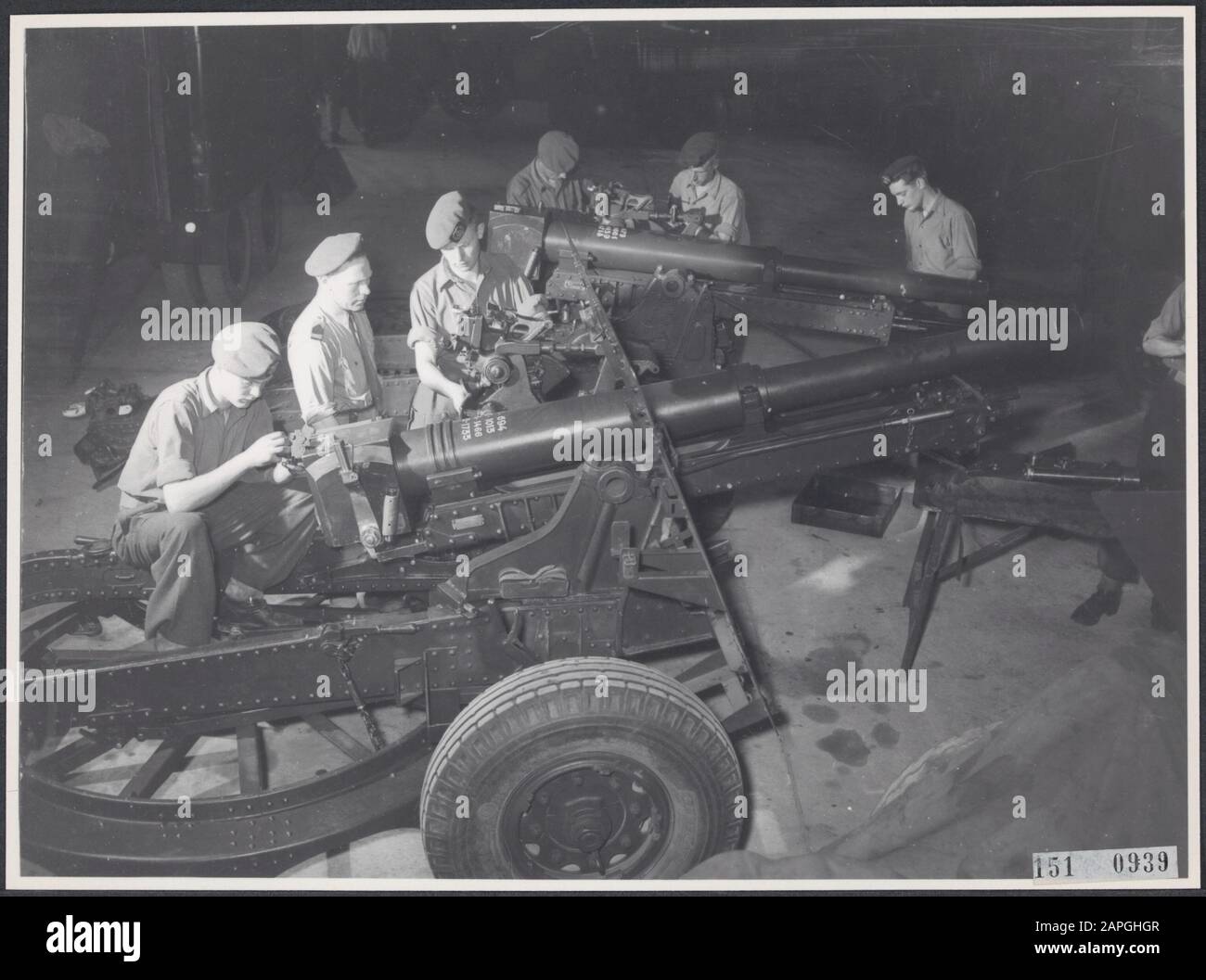 Reportage Reservisten Beschreibung: Sammlung Photo Collection National Information Service Own, Photon Number 151-0939 Schlüsselwörter: Militär, Militär Stockfoto