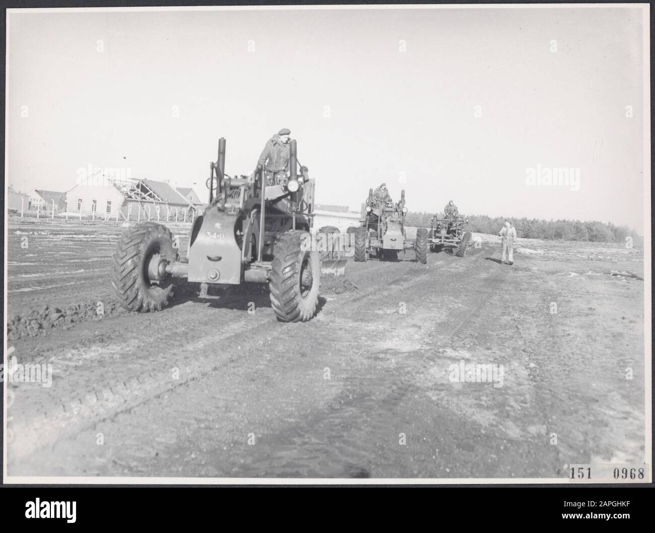 Reportage Reservisten Beschreibung: Sammlung Photo Collection National Information Service Own, Photon Number 151-0968 Schlüsselwörter: Militär, Militär Stockfoto
