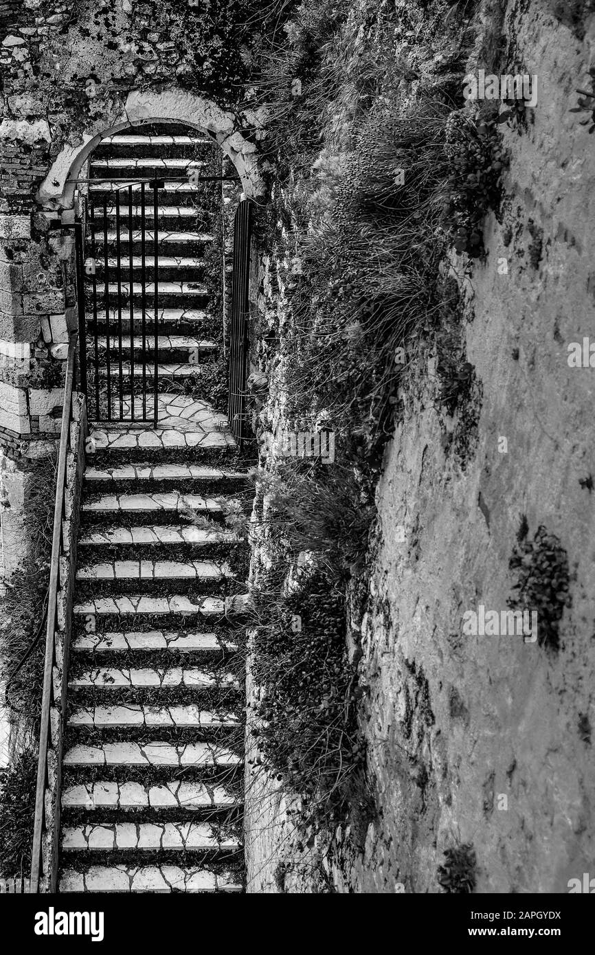 alte Treppen Stockfoto