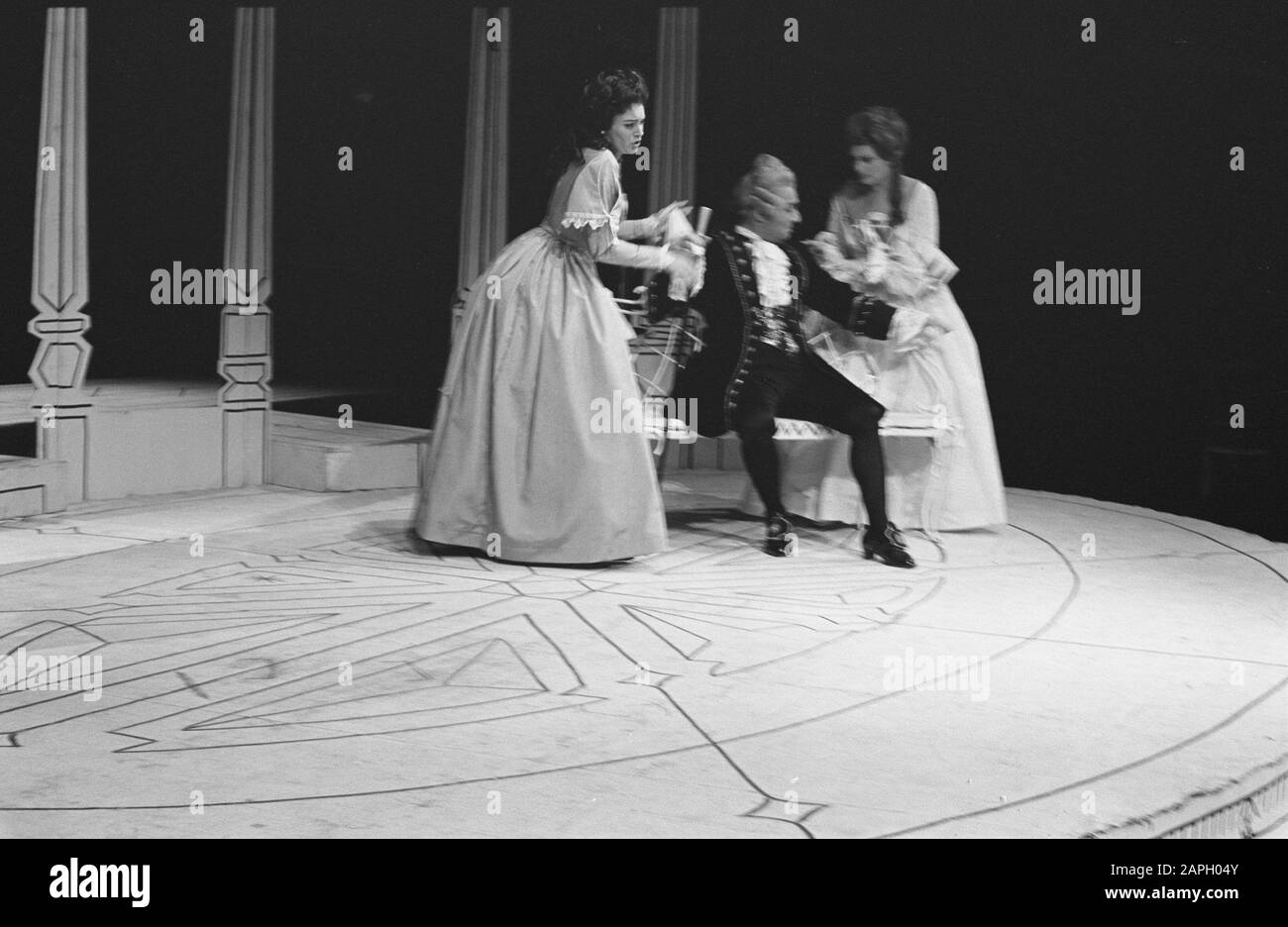 Cosi Fan Tutte, Oper, verschiedene Szenen aus dieser Oper Datum: 28. September 1962 Schlüsselwörter: Oper, SZENEN Stockfoto
