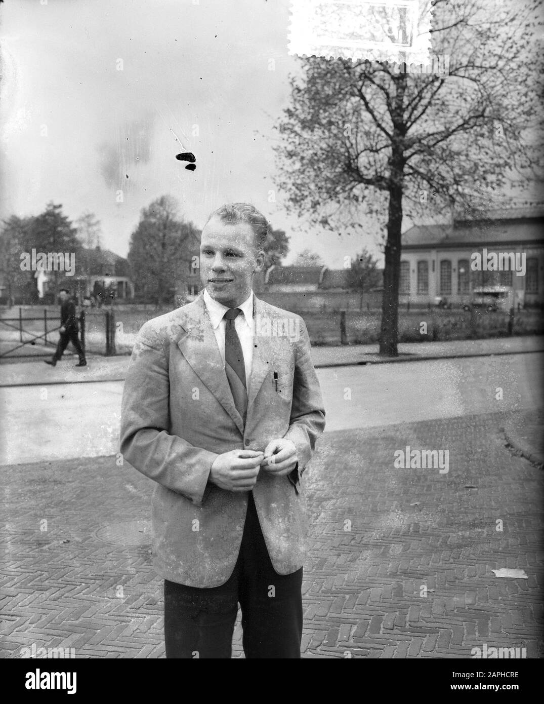 Debutant Dutch Team Wiersma (VI Donar)/gelobtes Datum: 21. Oktober 1954 Schlüsselwörter: Debütanten Stockfoto