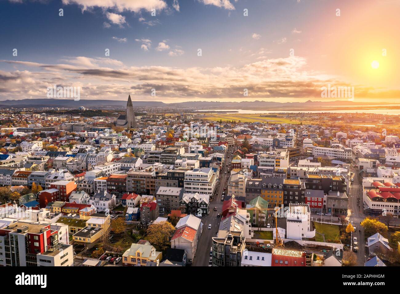 Reykjavik, Island Stockfoto