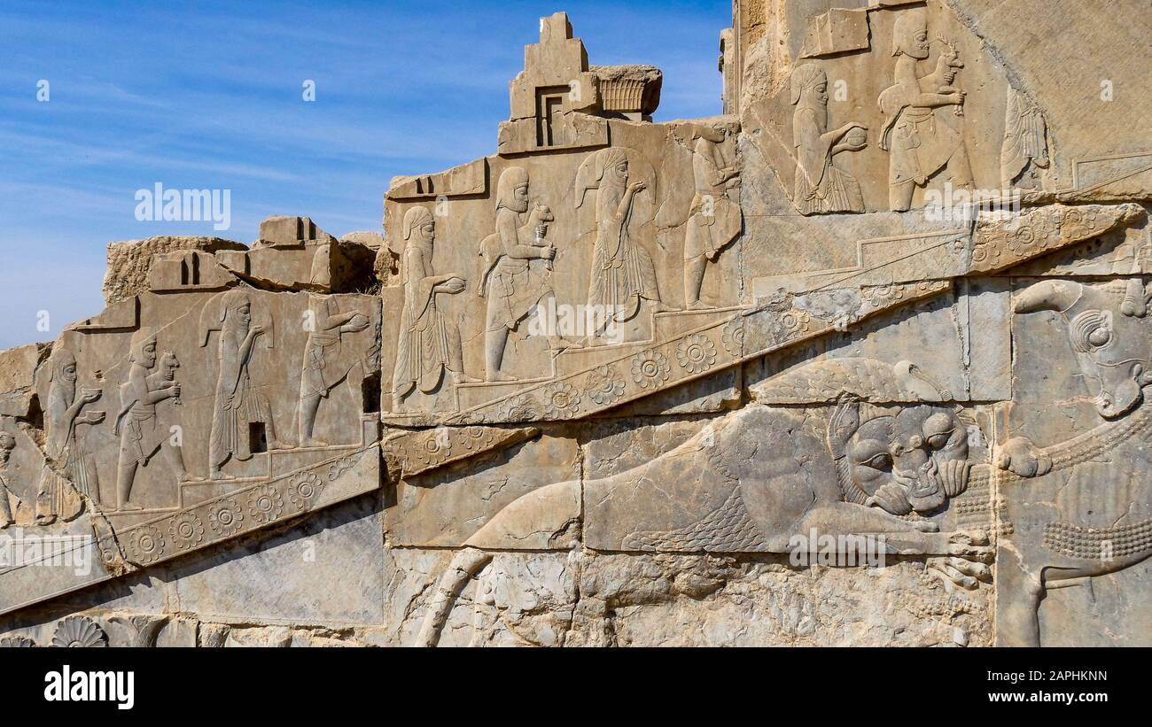 Persepolis, Weltkulturerbe der UNESCO, Iran Stockfoto Persepolis, Weltkulturerbe der UNESCO, Iran Stockfoto