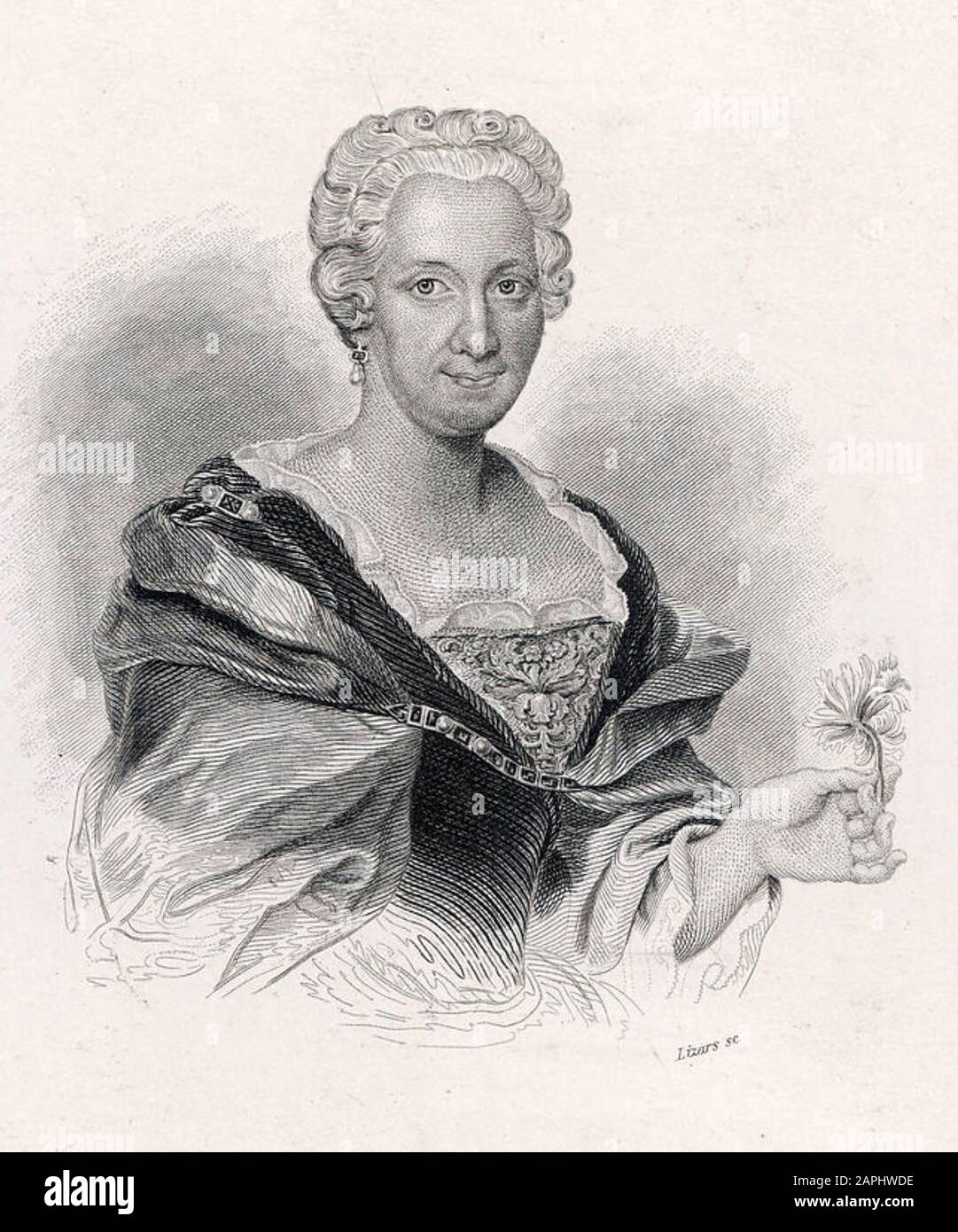 Maria Merian (1647-1717) Deutsche Naturforscherin, wissenschaftliche Illustratorin und Entomologin Stockfoto
