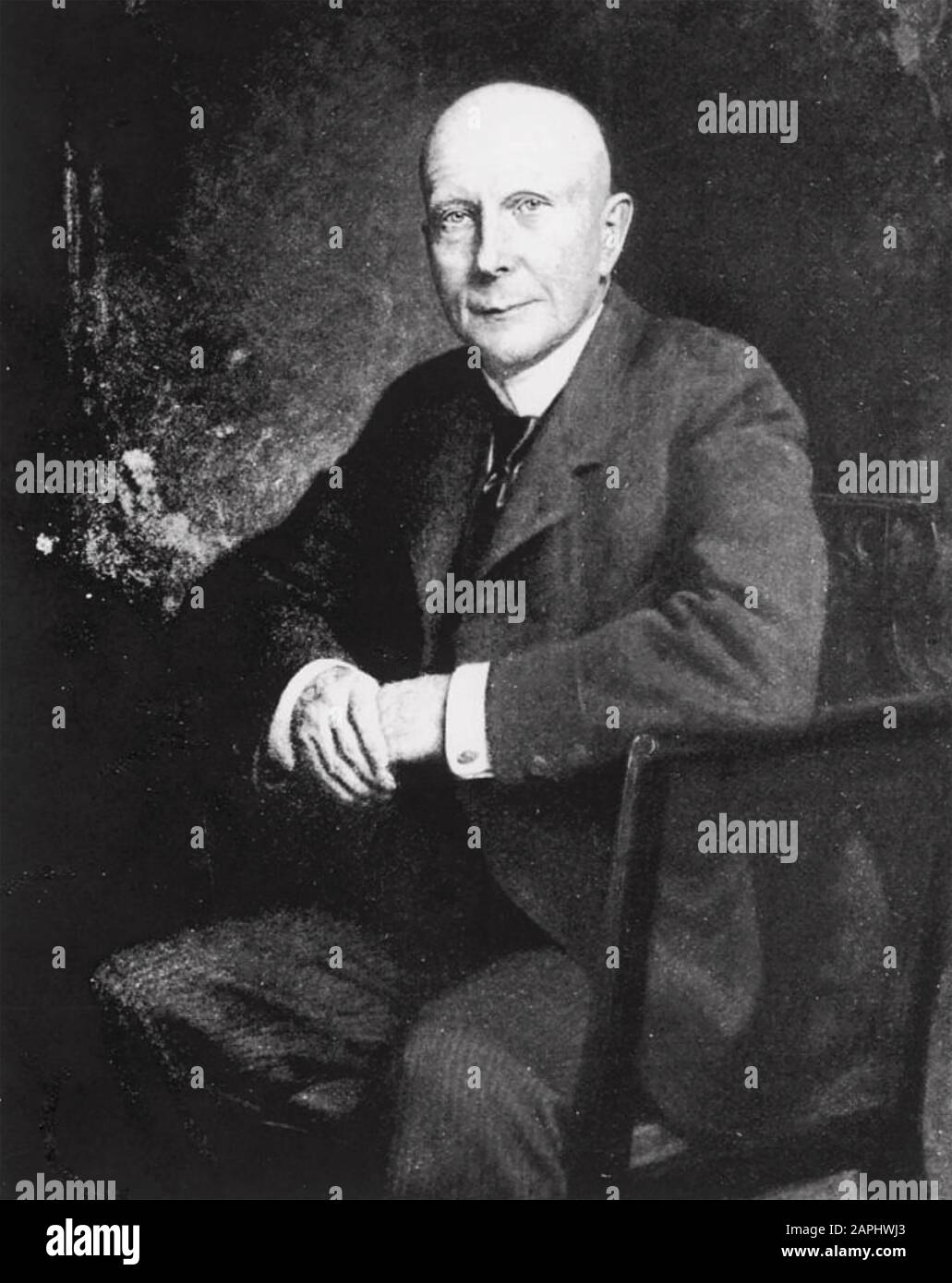 John D. ROCKEFELLER (1839-1937) amerikanischer Wirtschaftsmagnat und Philanthrop, ca. 1910 Stockfoto