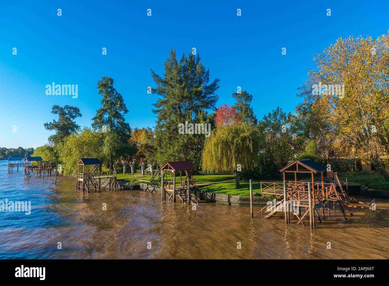 Tigre, La Plata Delta, Großraum Buenos Aires, Argentinien, Lateinamerika Stockfoto