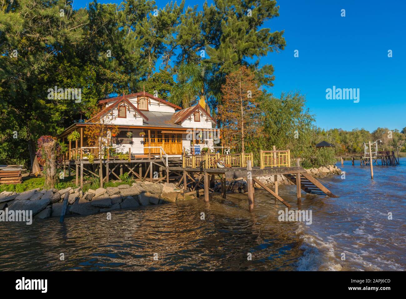 Tigre, La Plata Delta, Großraum Buenos Aires, Argentinien, Lateinamerika Stockfoto