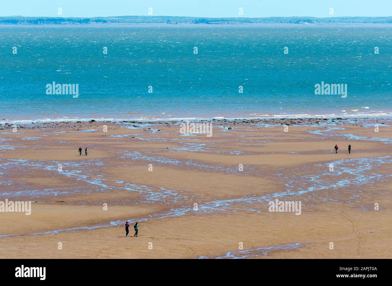 Bomidon Park, Minas Basin, Nova Scotia, Kanada Stockfoto