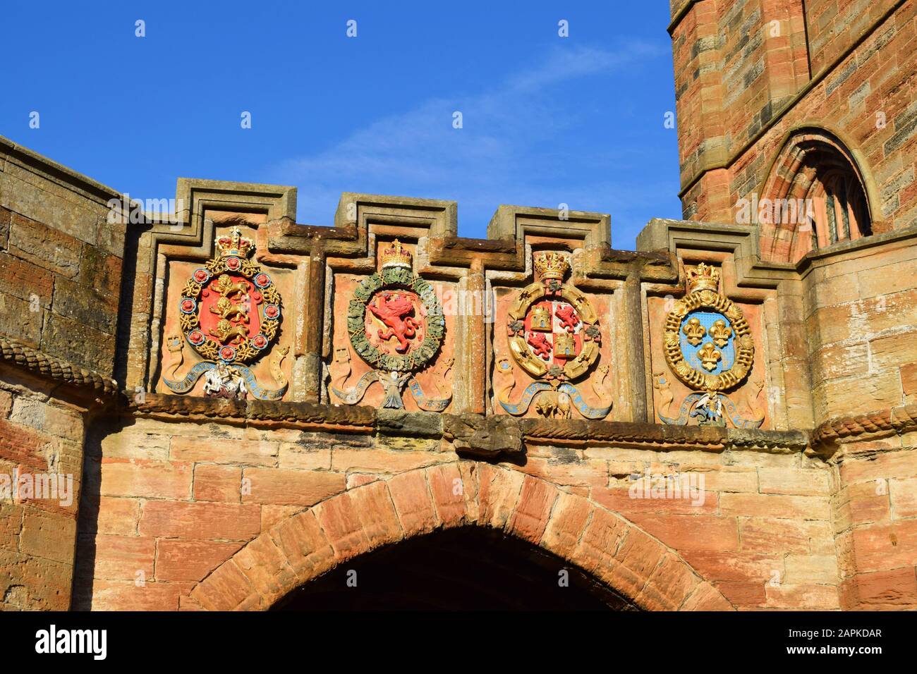 Linlithgow Palast Stockfoto